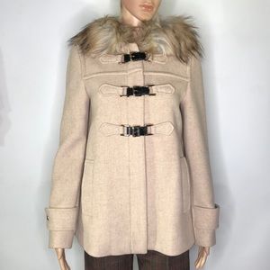 Zara Wool Toggle Coat Size XS